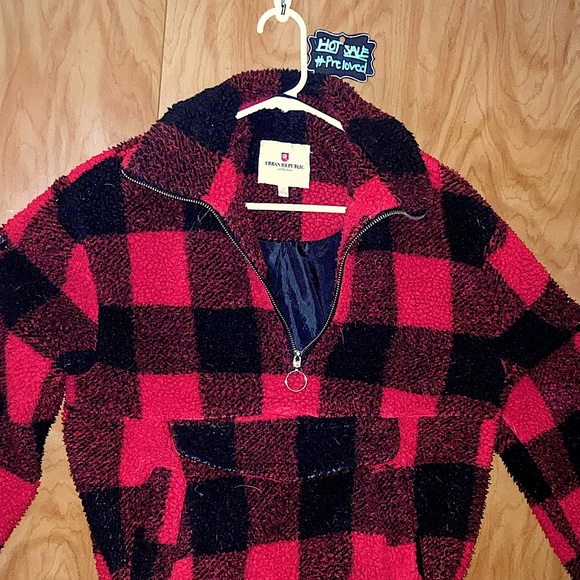 Urban Republic Sherpa 1/2 Zip Jacket - Picture 5 of 11